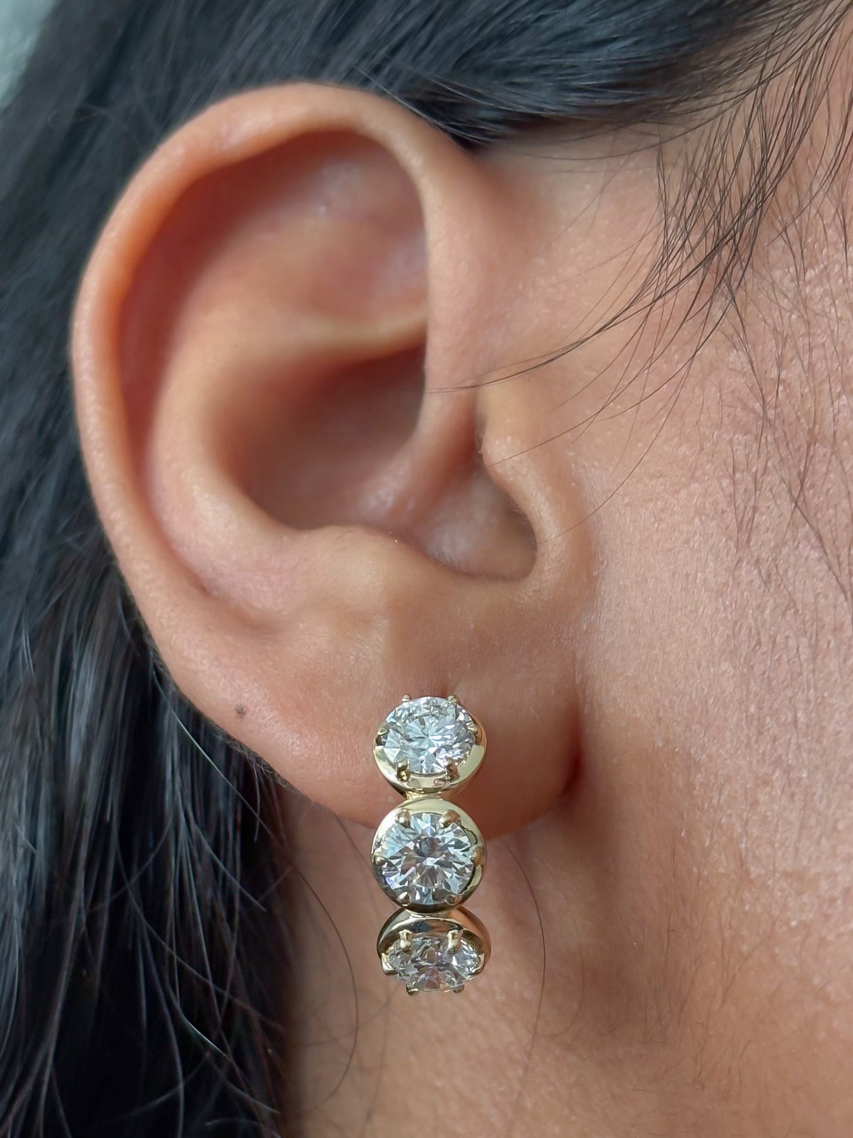 Lab Grown Diamond Earrings