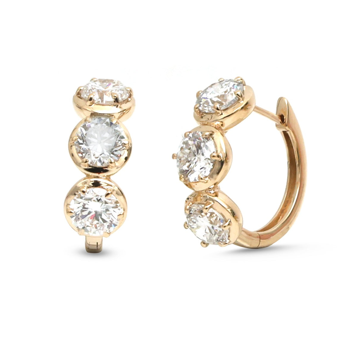 Lab Grown Diamond Earrings