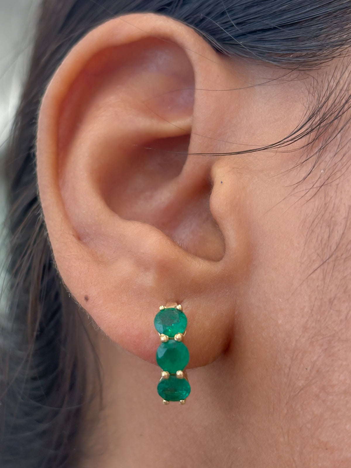 Emerald Earrings