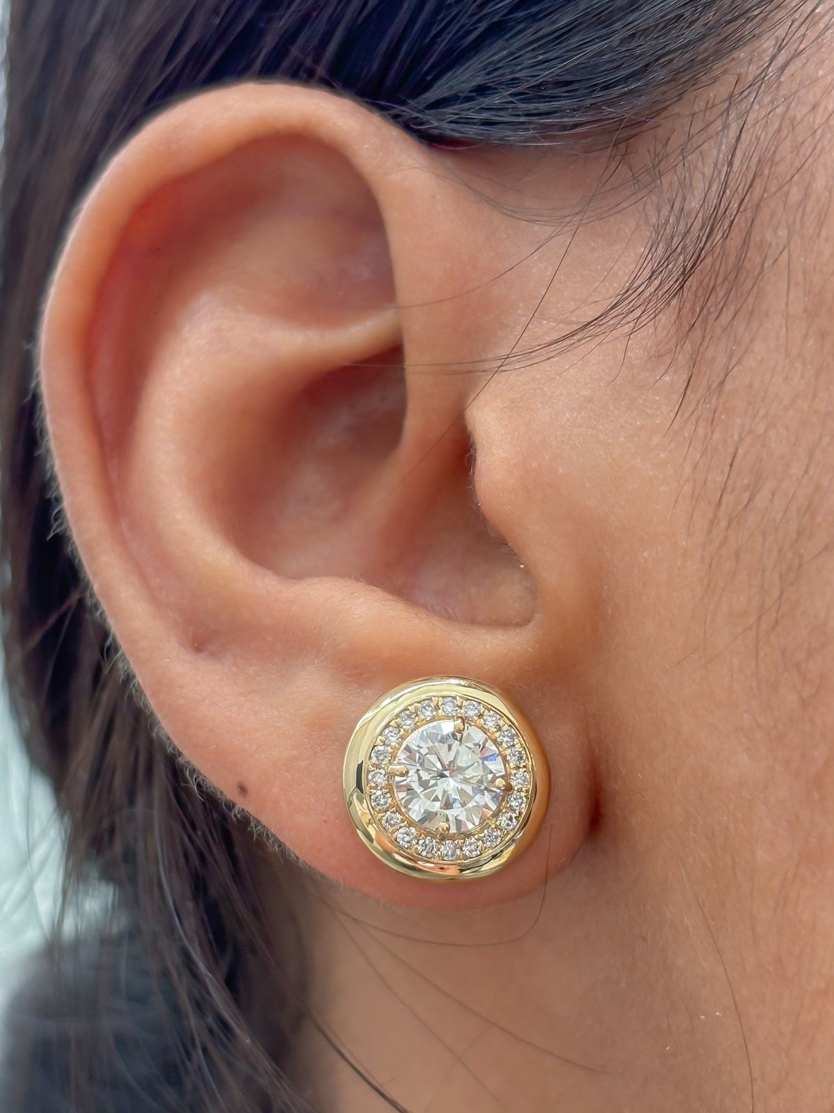 Lab Grown Diamond Earrings