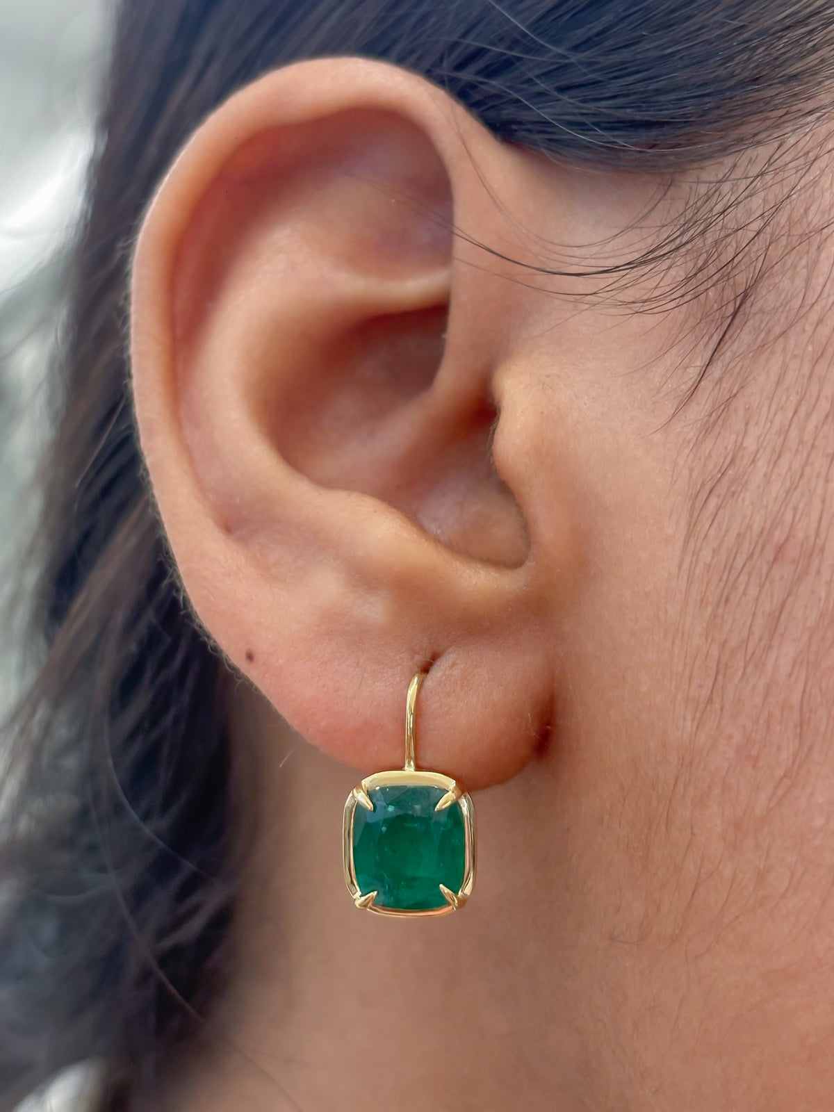 Emerald Earrings