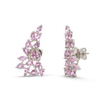 Pink Sapphire Earrings