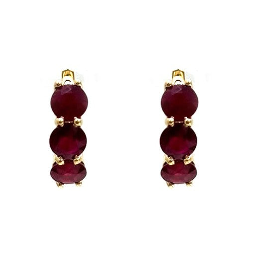 Ruby Earrings