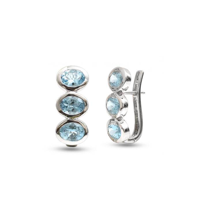 Aquamarine Earrings
