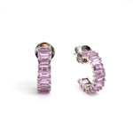 Pink Sapphire Earrings