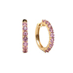 Pink Sapphire Earrings