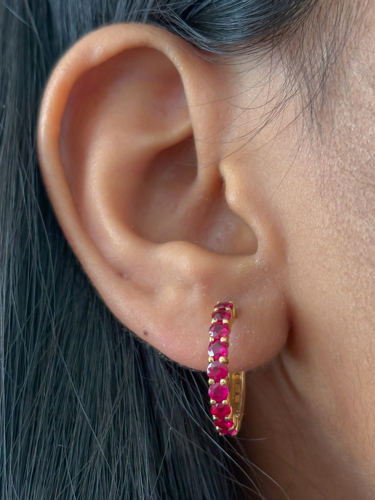 Ruby Earrings