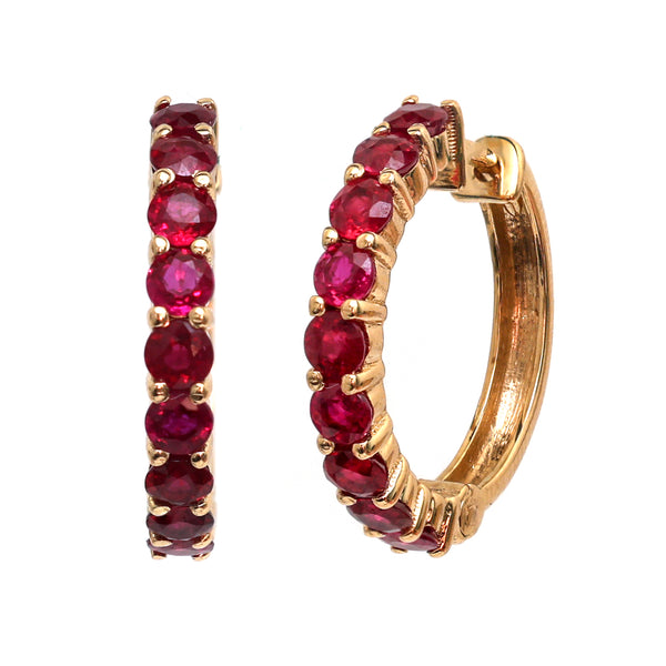 Ruby Earrings