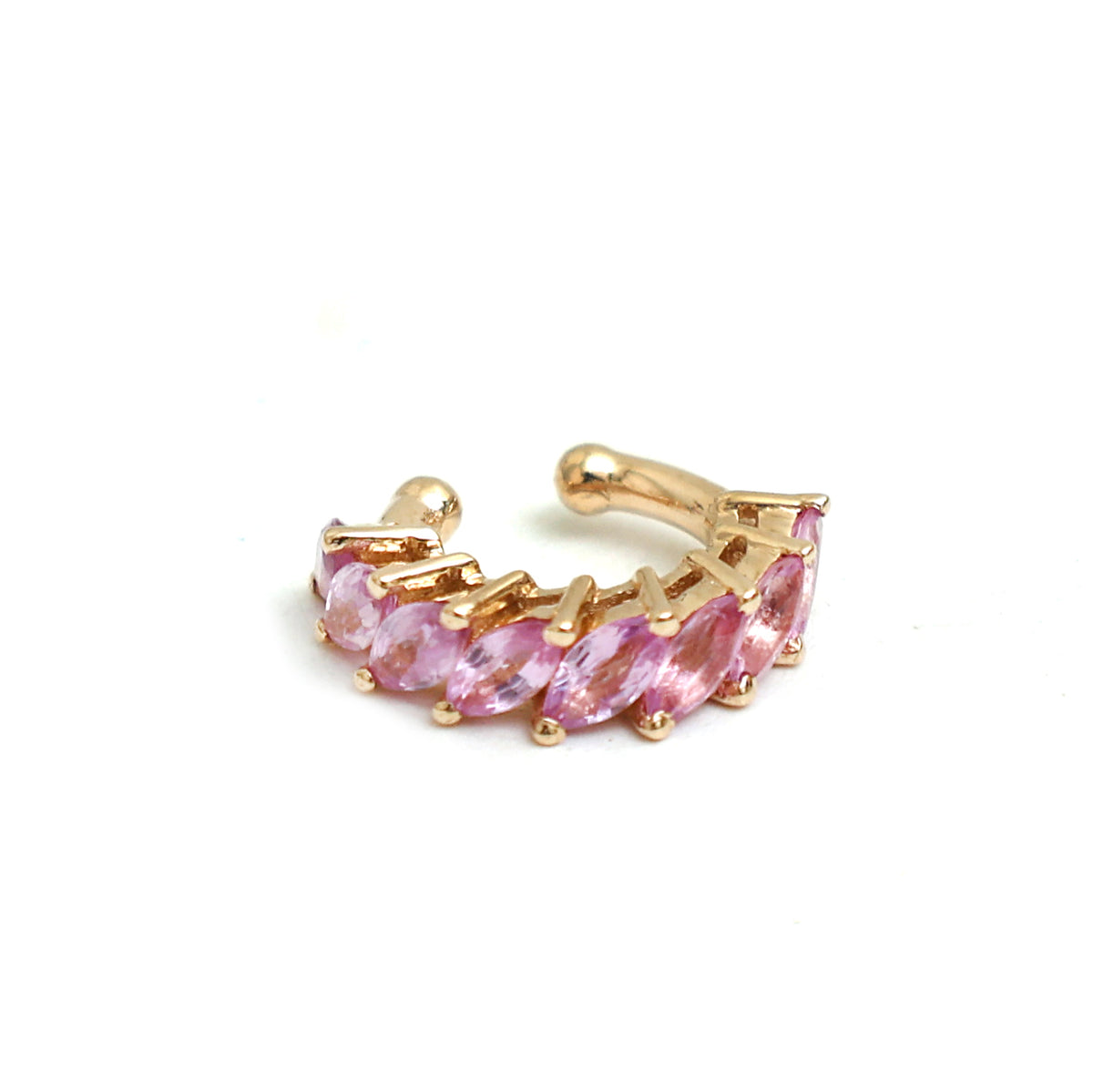 Pink Sapphire Earrings