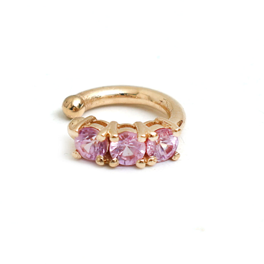 Pink Sapphire Earrings