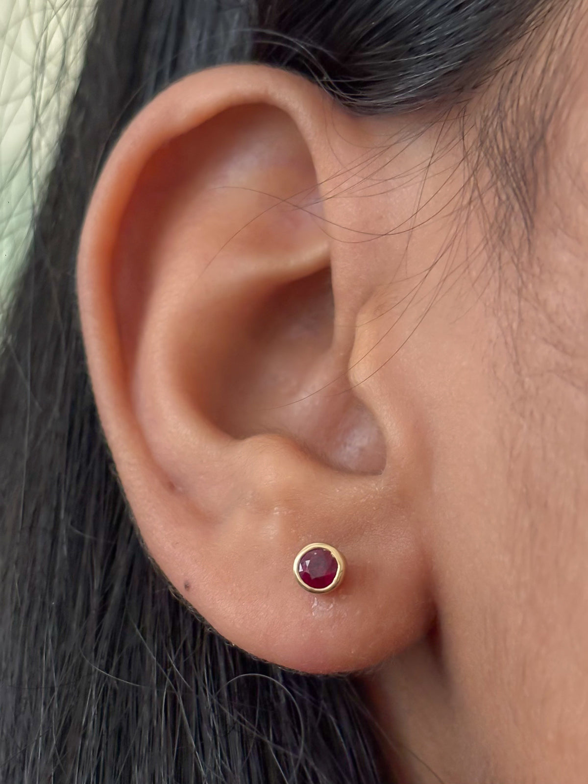 Ruby Earrings