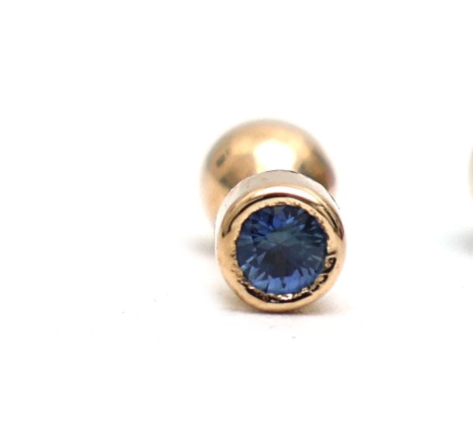 Blue Sapphire Earrings