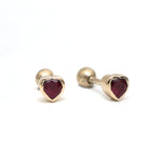 Ruby Earrings
