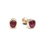 Ruby Earrings