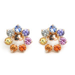 Rainbow Sapphire Earrings
