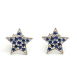 Blue Sapphire Earrings