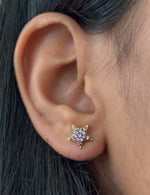 Pink Sapphire Earrings