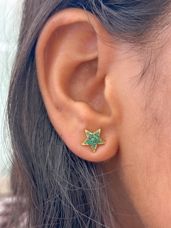 Emerald Earrings