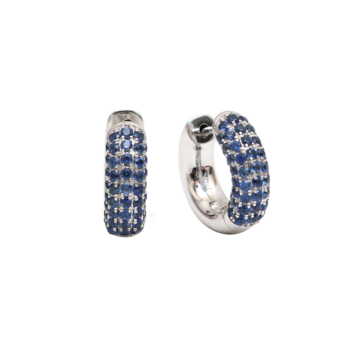 Blue Sapphire Earrings
