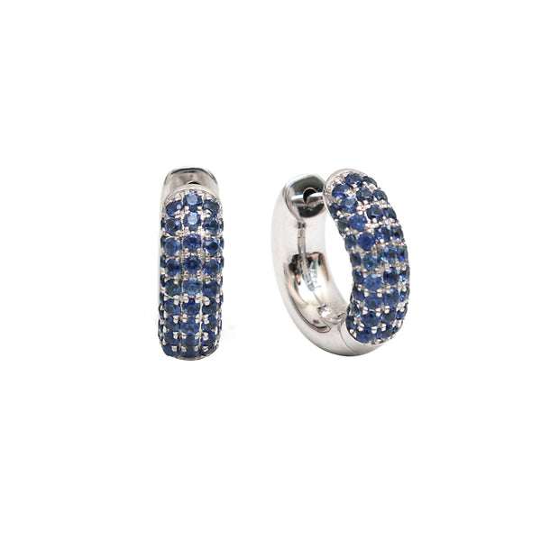 Blue Sapphire Earrings