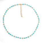 Turquoise Diamond Necklace