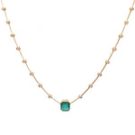 Emerald Diamond Necklace
