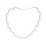 Pink Sapphire Necklace