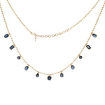 Blue Sapphire Necklace