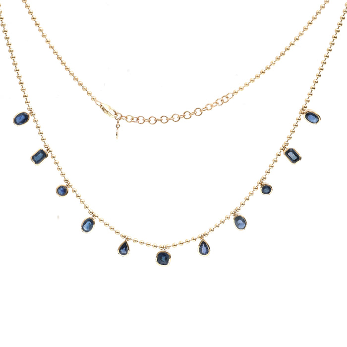 Blue Sapphire Necklace
