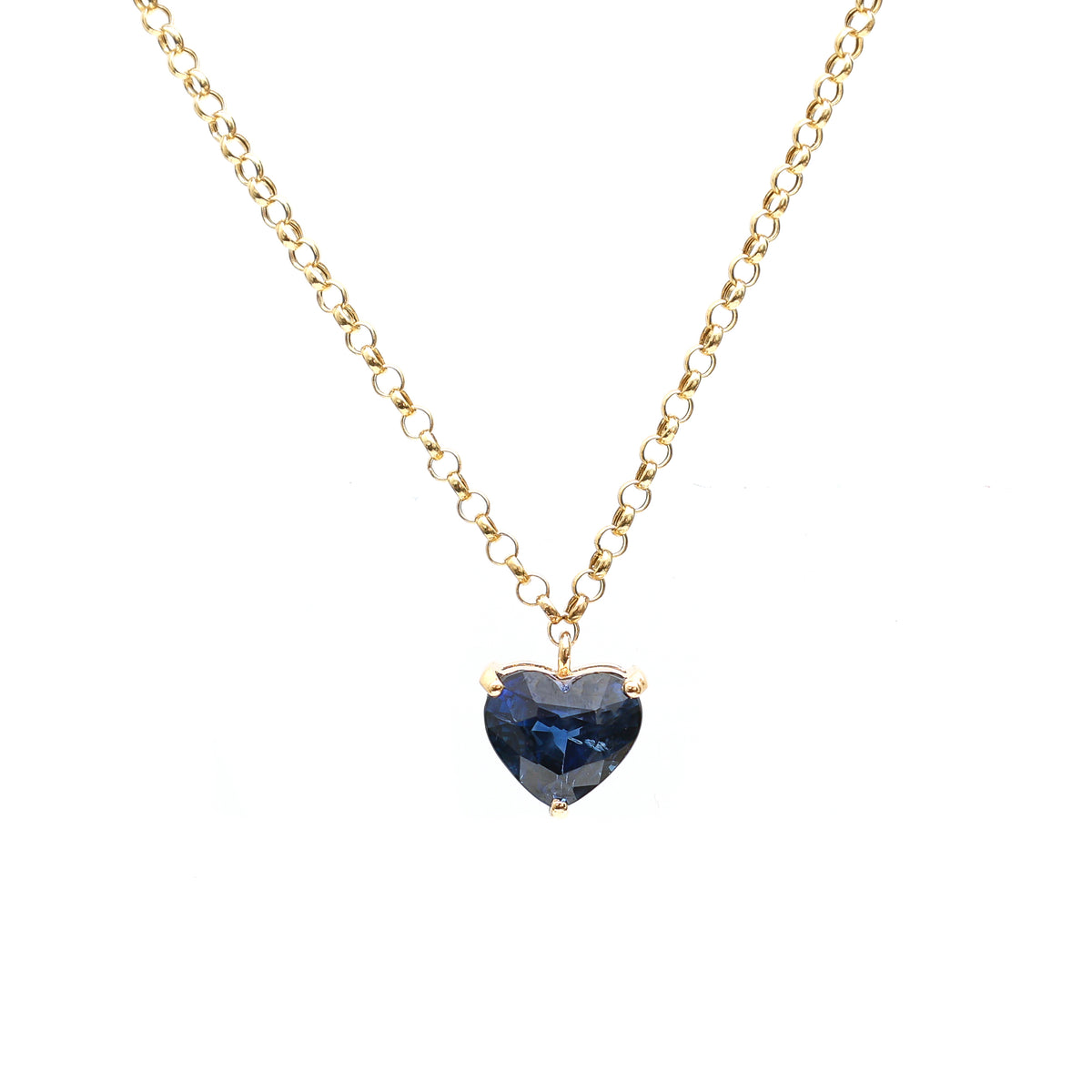 Blue Sapphire Necklace