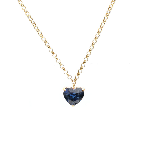 Blue Sapphire Necklace