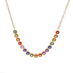Rainbow Sapphire Necklace