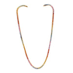 Rainbow Sapphire Necklace