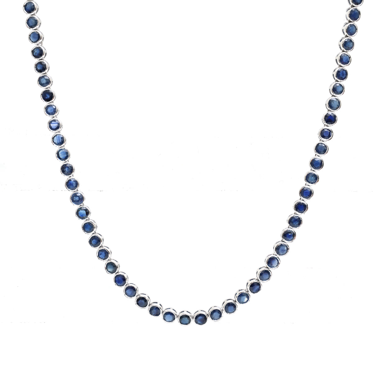 Blue Sapphire Necklace