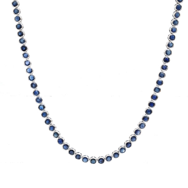 Blue Sapphire Necklace