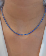 Blue Sapphire Necklace