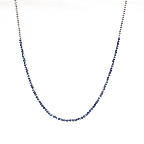 Blue Sapphire Necklace