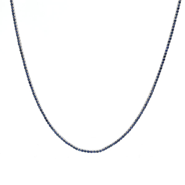 Blue Sapphire Necklace