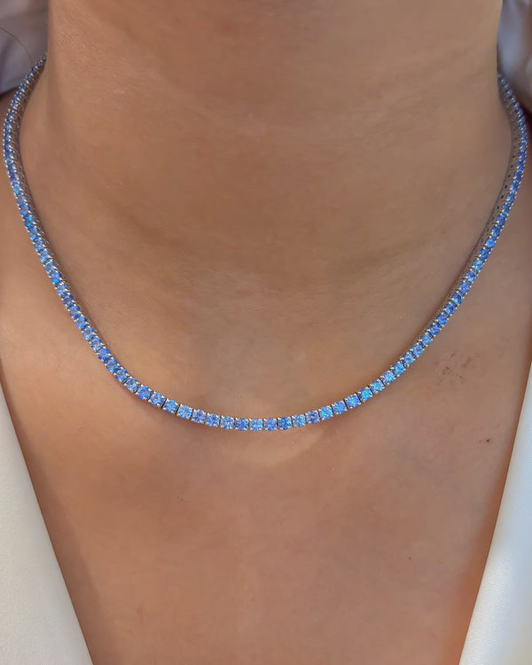 Blue Sapphire Necklace