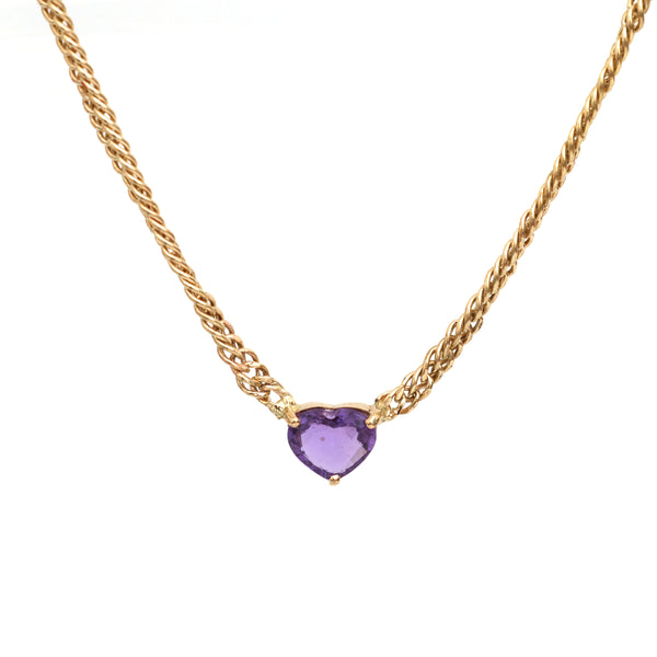 Blue Sapphire Necklace