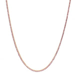 Pink Sapphire Necklace