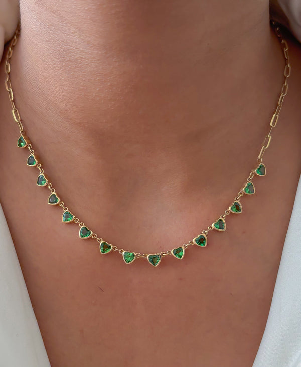 Tsavorite Necklace