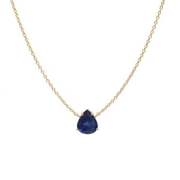 Blue Sapphire Necklace