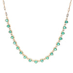 Emerald Diamond Necklace
