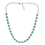 Emerald Diamond Necklace