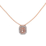 Pink Diamond Diamond Necklace