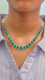 Emerald Diamond Necklace
