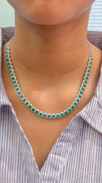 Emerald Diamond Necklace