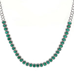 Emerald Diamond Necklace