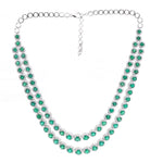 Emerald Diamond Necklace